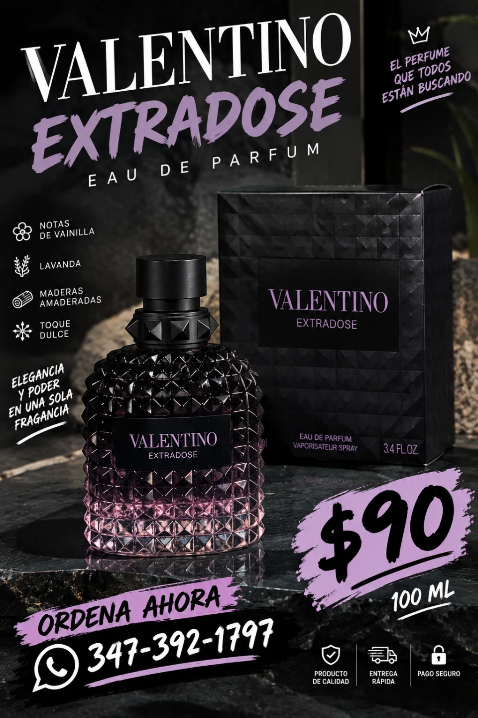 Valentino Extradose Eau de Parfum 3.4 oz