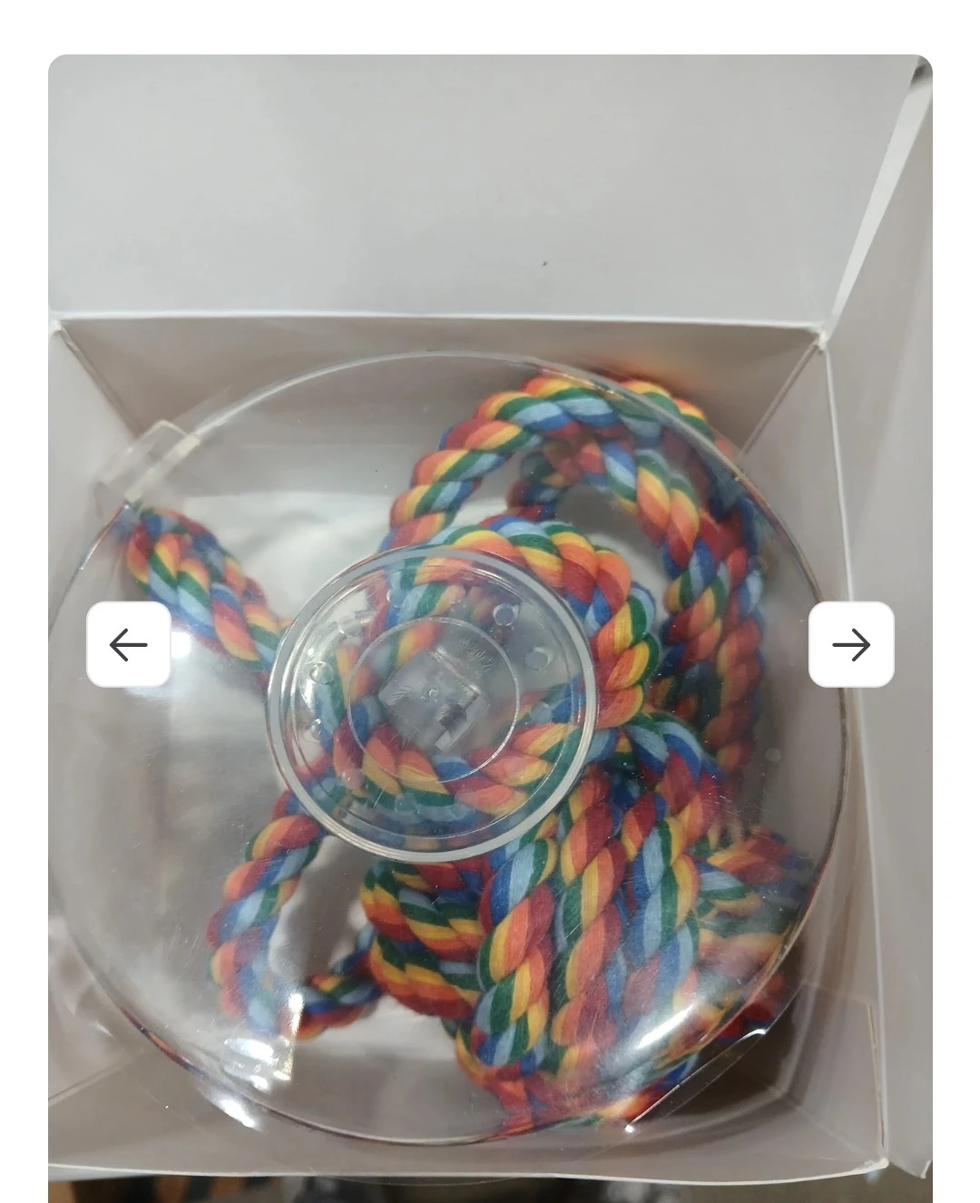 Interactive Dog Toy For Tug Of War With Rope Ball - photo 3