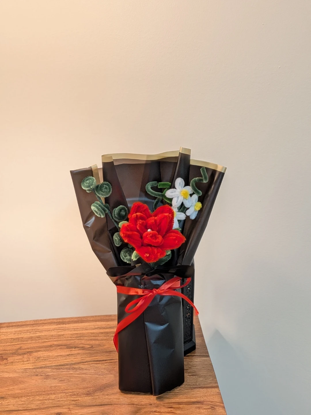 Nush customized Handmade Pipe Cleaner Flower Bouquet - photo 3