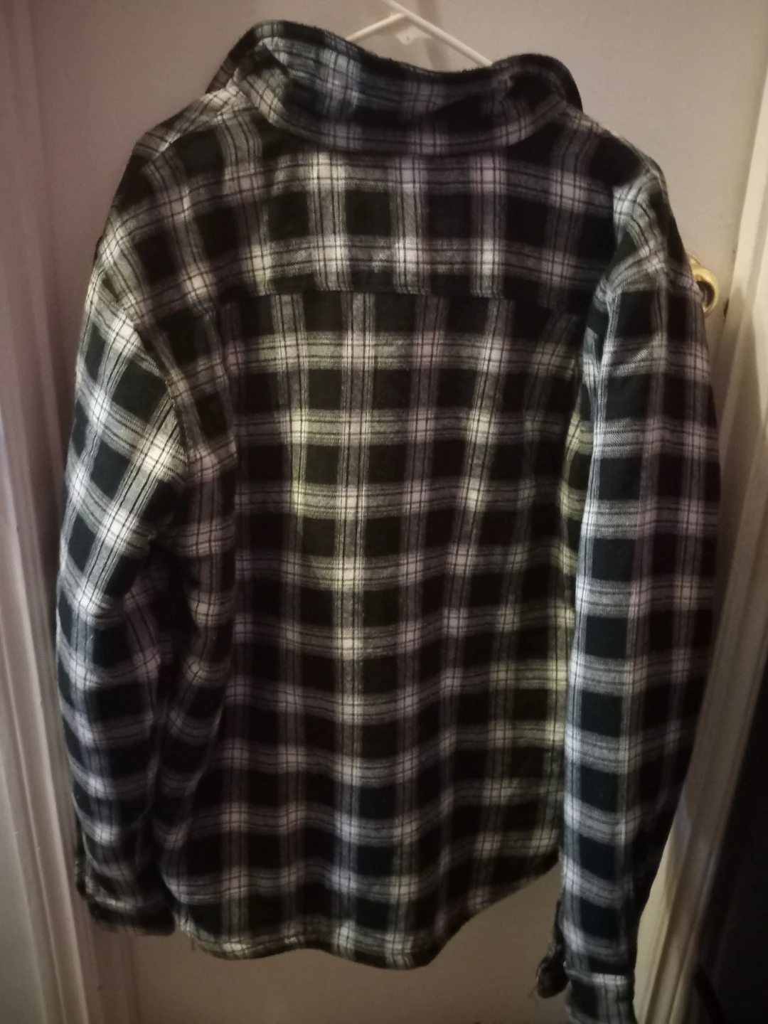 Brand New Silver Jeans Co. Sherpa-Lined Plaid Shirt Jacket XL - photo 4