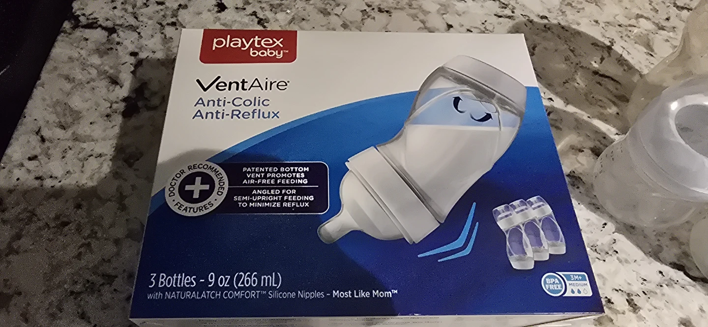 Playtex Baby VentAire Anti-Colic Bottles 3-Pack