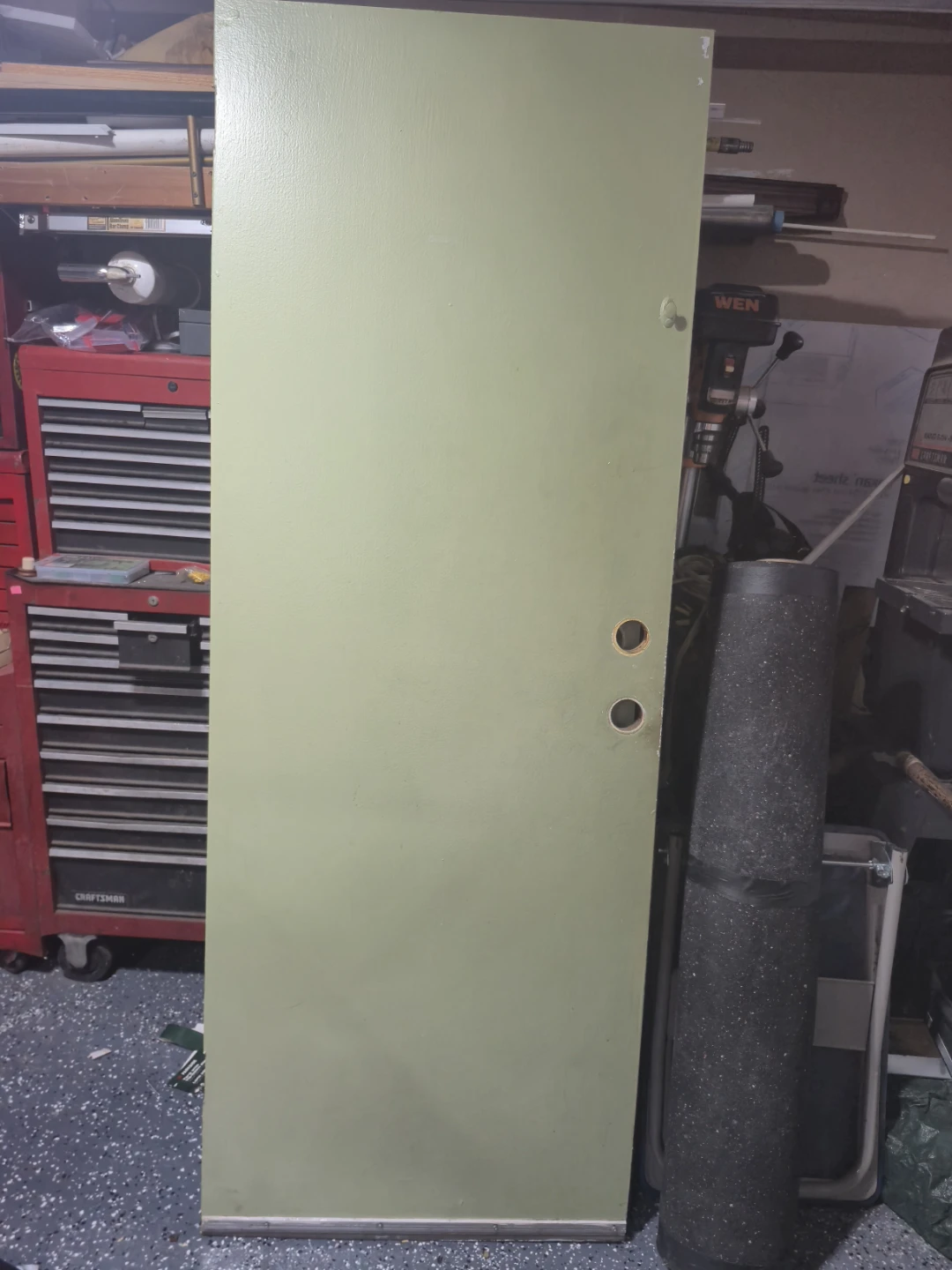 90 min Fire-rated metall door 30x80