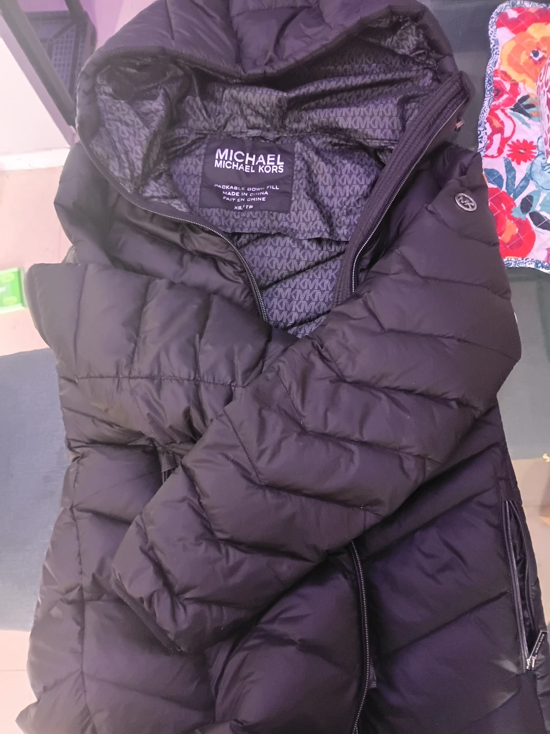 Michael Kors Packable Jacket