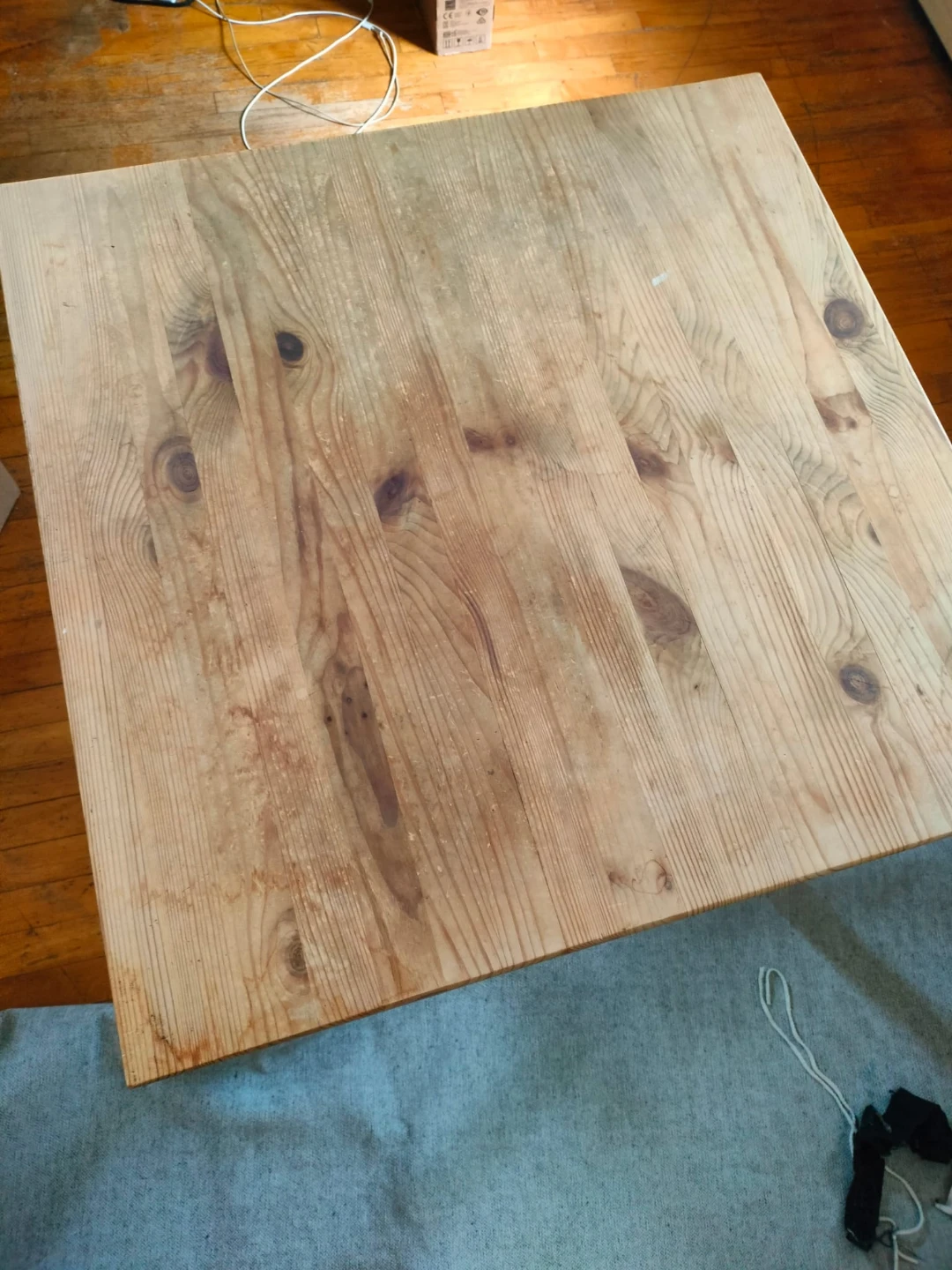 IKEA INGO Solid Pine Table – Compact Dining / Desk / DIY Project - photo 4