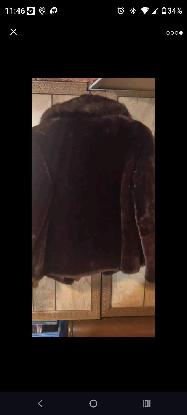 Princess Furs Brown Faux Fur Coat - photo 4