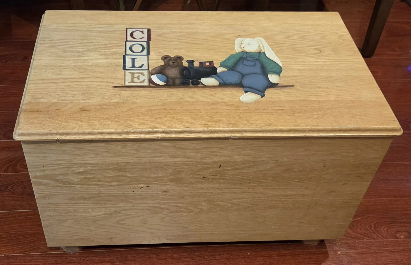 Wooden Toy Chest