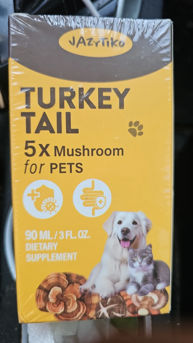JAZyTiko Turkey Tail 5X Mushroom for Pets - photo 2