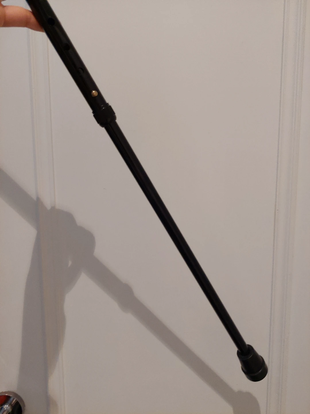 Adjustable black mobility cane 🏈 - photo 2
