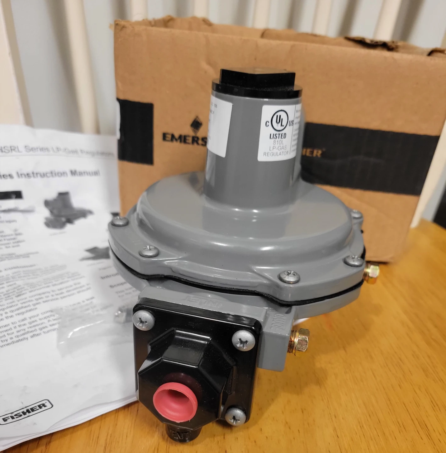 Emerson-Fisher LP-Gas R632A-BCF Integral 2-Stage Regulator - photo 3