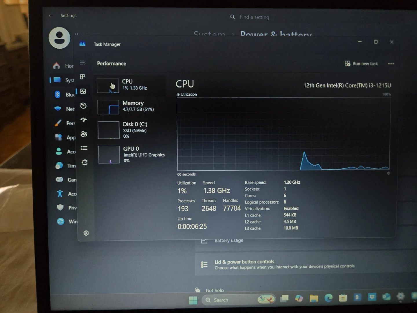 Acer Laptop Intel Core i3 8GB RAM - photo 5