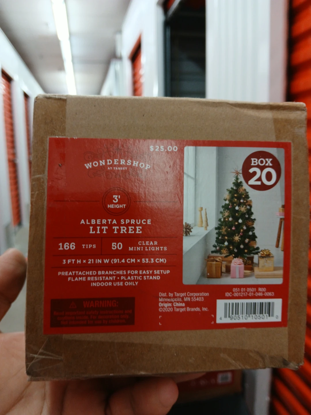 3ft Christmas tree with clear mini lights - photo 5