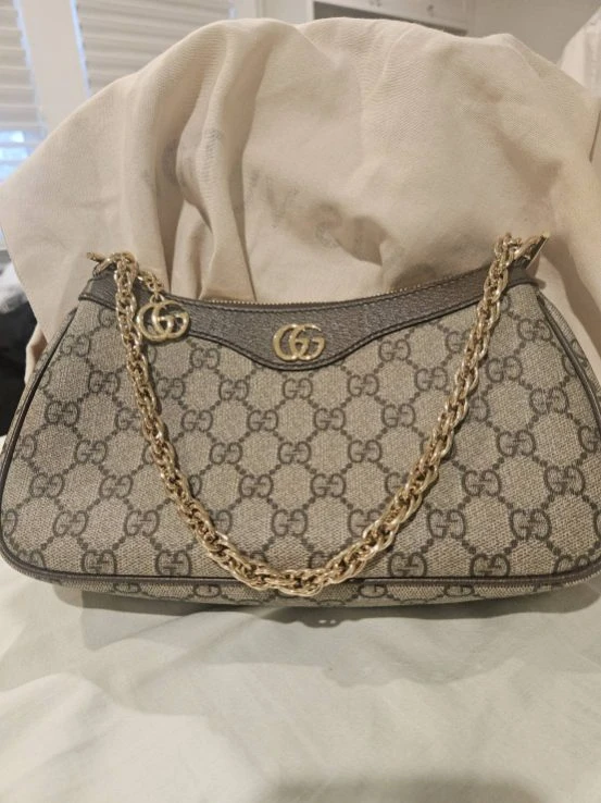 Gucci Ophidia GG Supreme Small Shoulder Bag