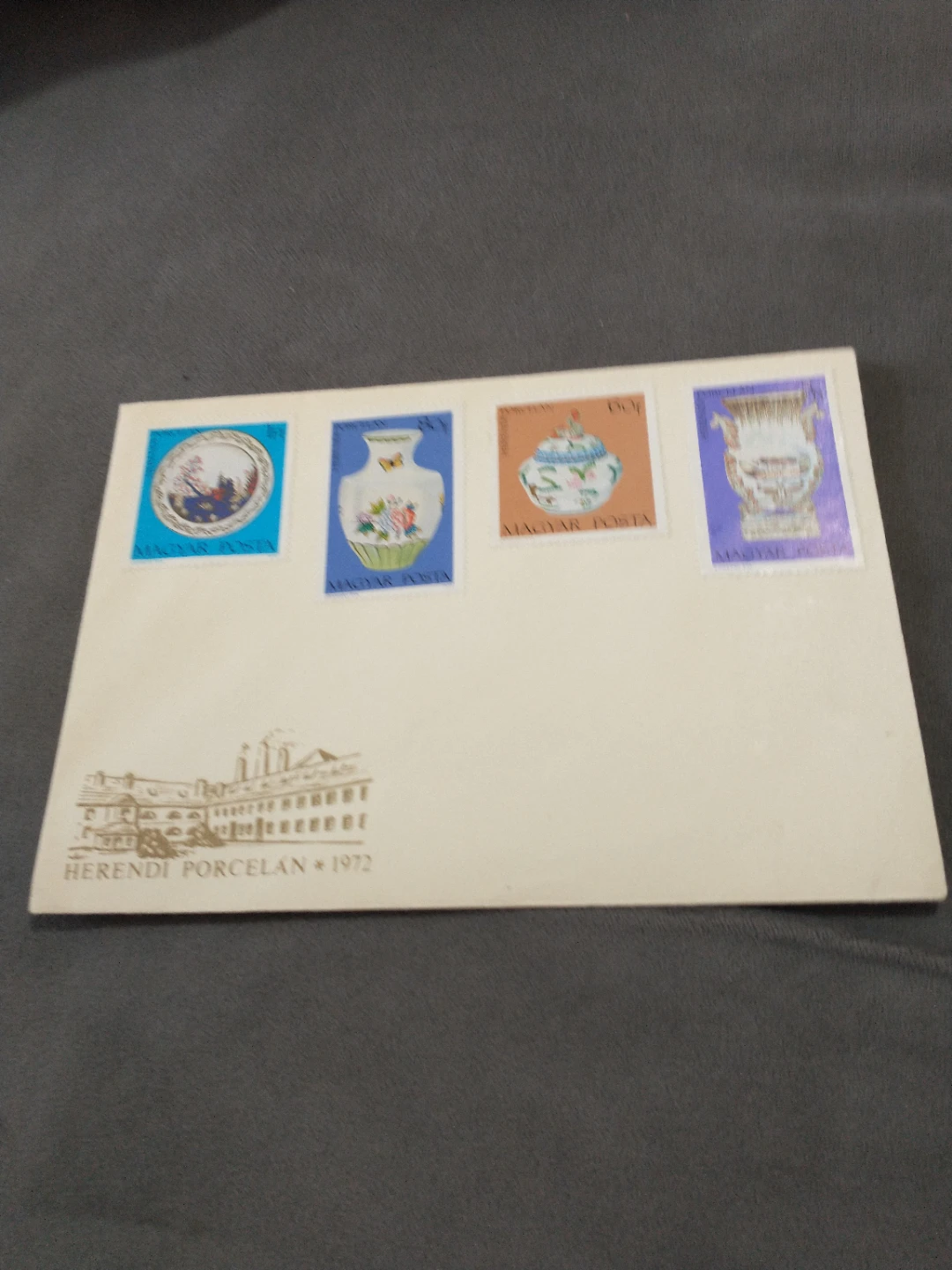 Seven attractive 1970s Hungary souvenir commemorative covers - photo 5