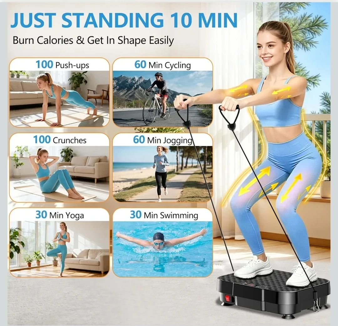 Homepoweron vibration plate excersie machine - photo 3