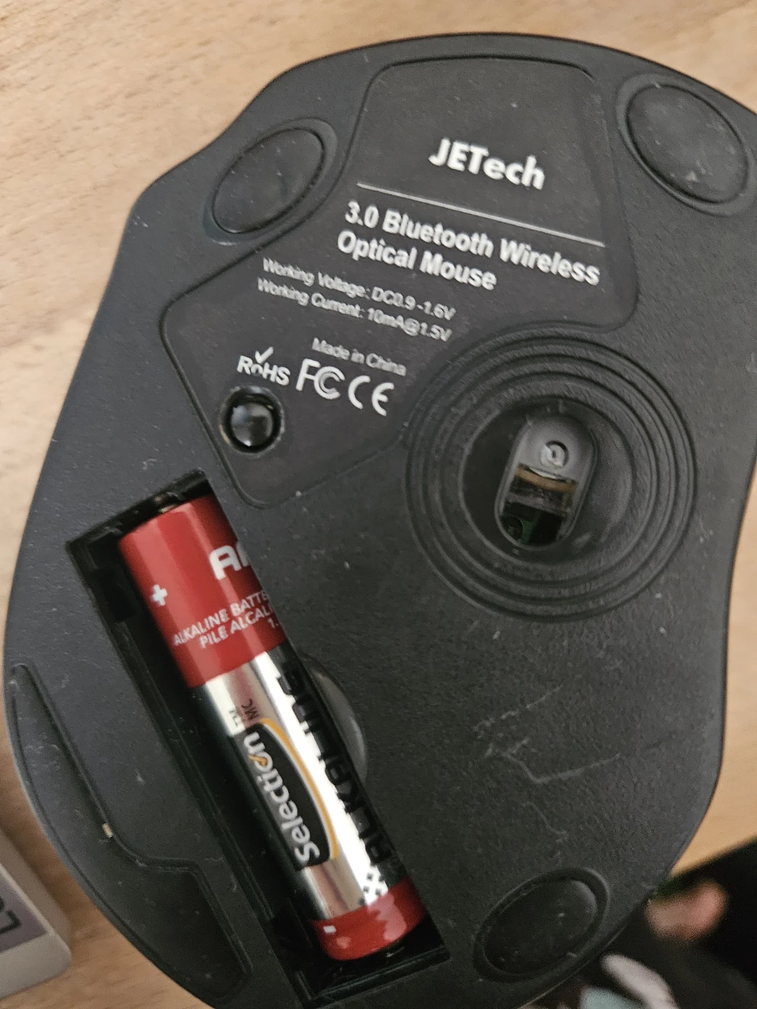 JETech 3.0 Bluetooth Wireless Optical Mouse - photo 2