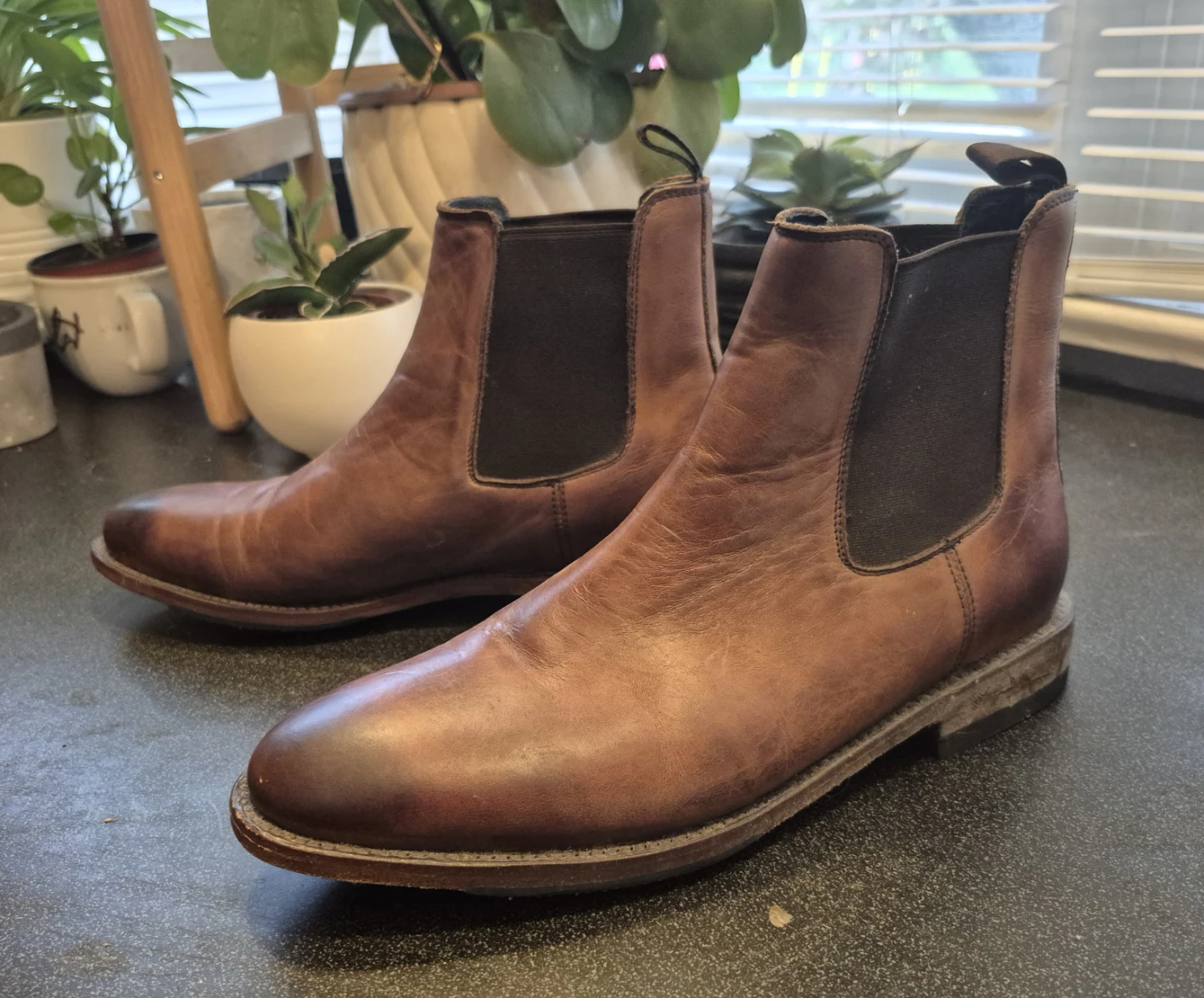 Men's Jaca Leather Chelsea Boots