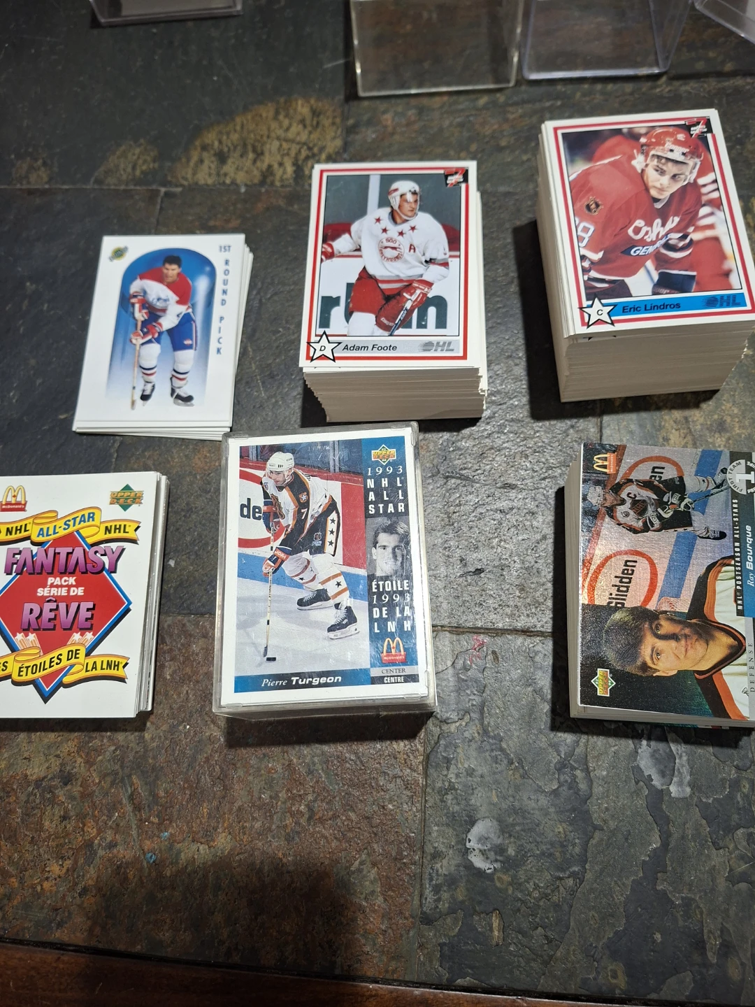Complete McDonald's Set Upper Deck & OHL Cards with early stars
