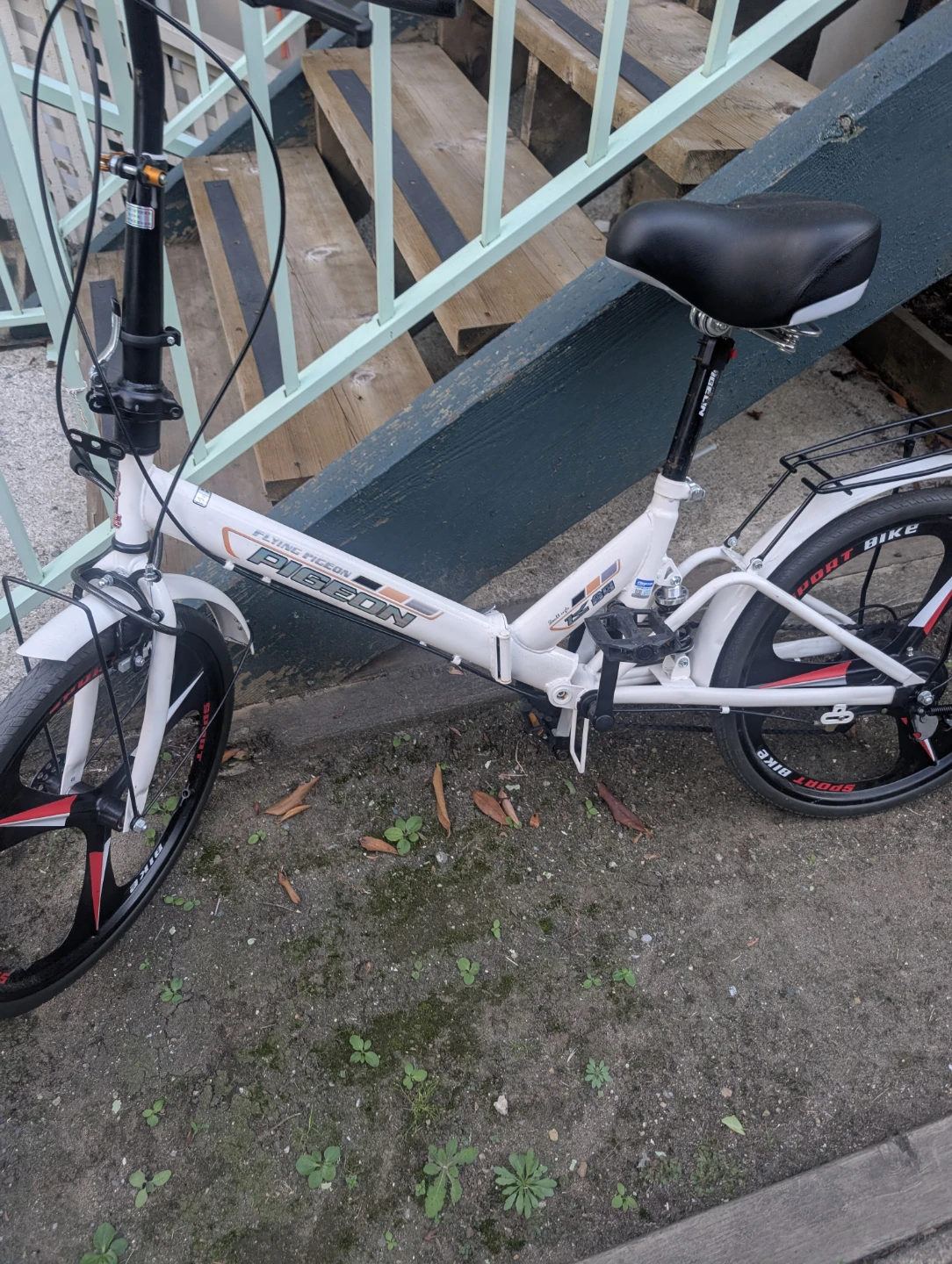 White Pigeon Folding Bike - photo 2