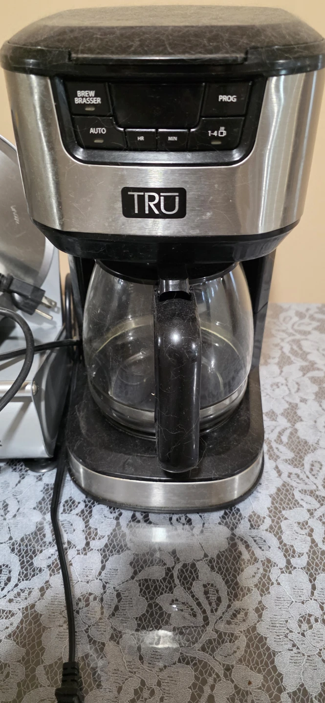 TRU 12-Cup Programmable Coffee Maker