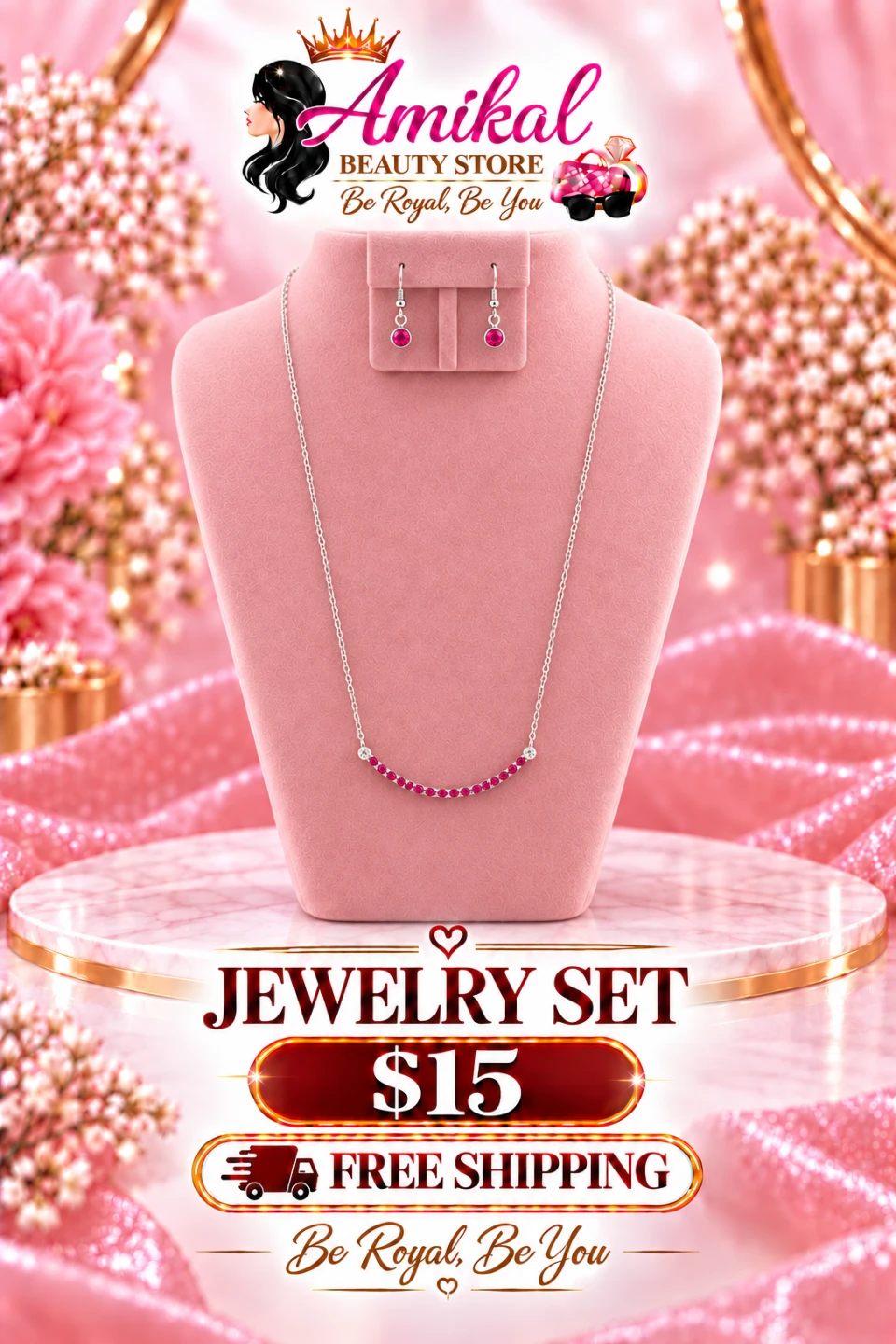 Amikal Beauty Store Jewelry Set