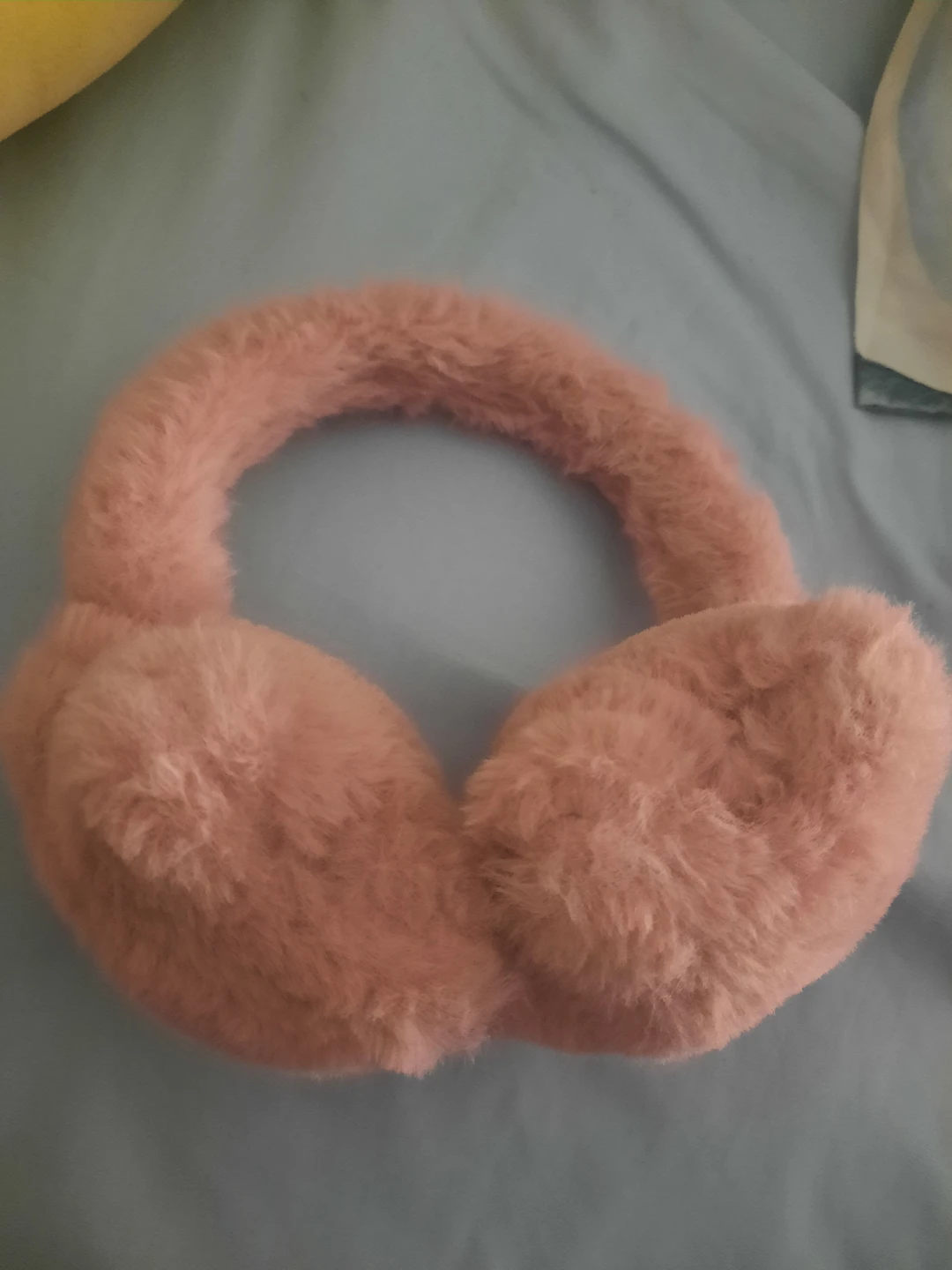 Pink Faux Fur Earmuffs