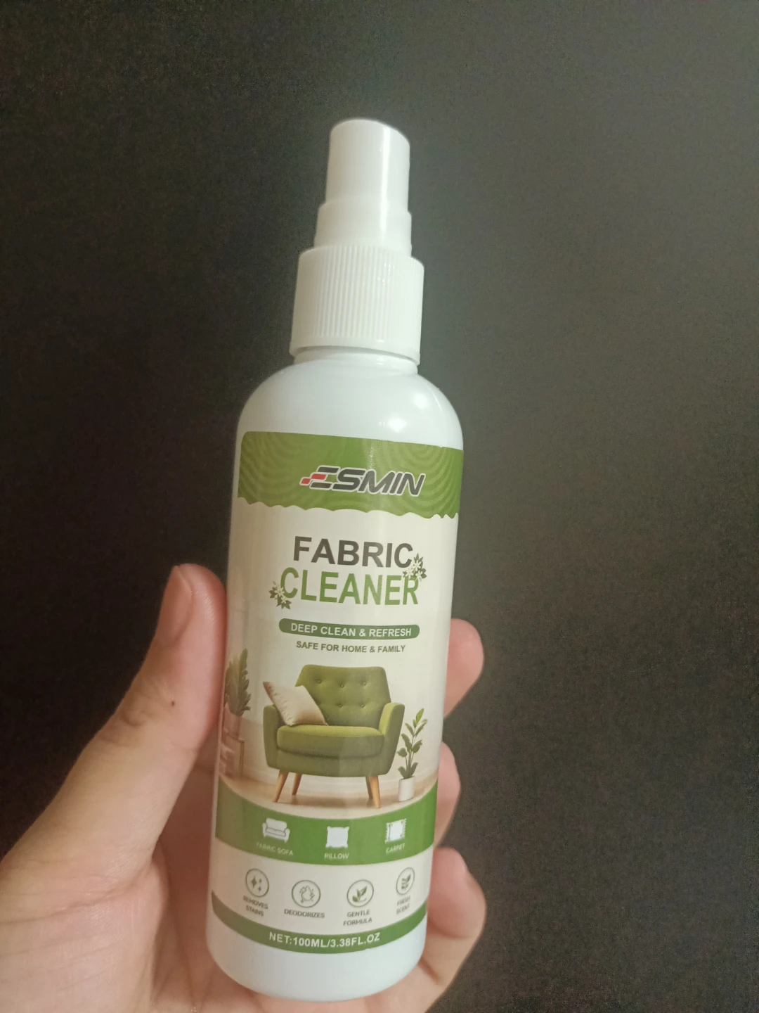 Esmin Fabric Cleaner 100ml🏈