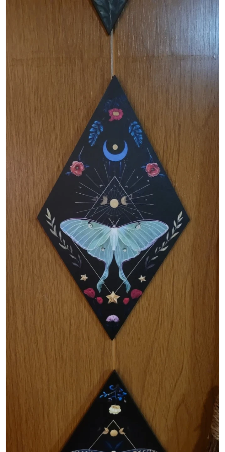 Wooden Moth Wall Decorations - photo 3