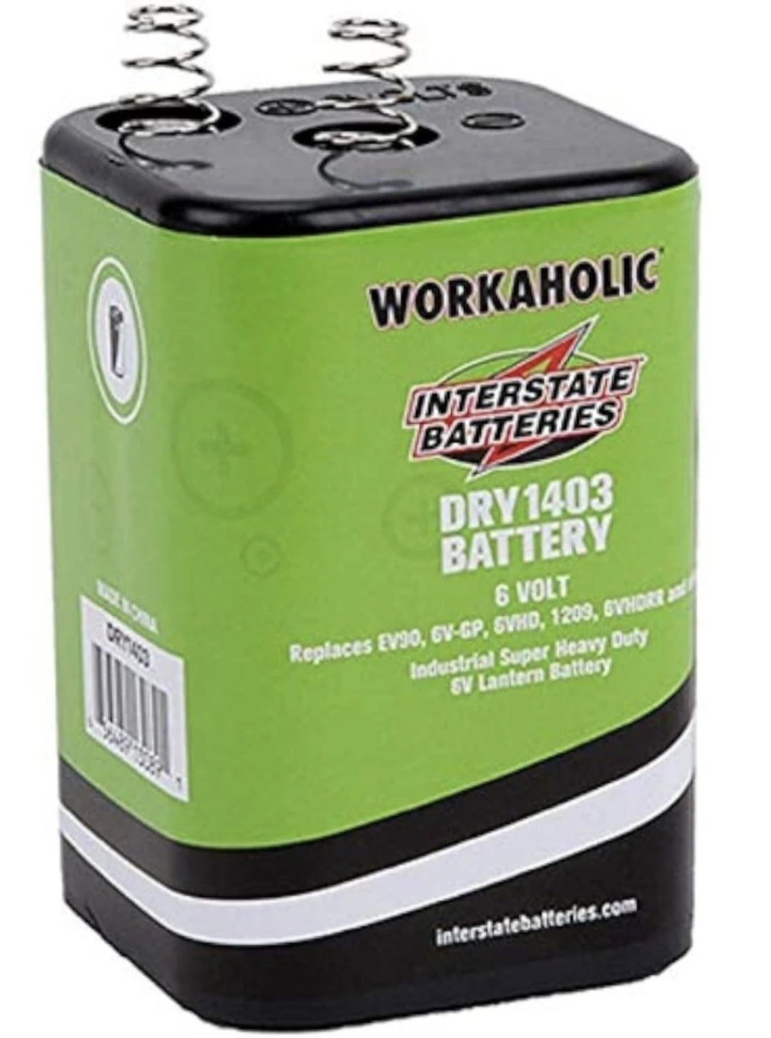 Interstate Batteries Workaholic 6V Lantern Batteries