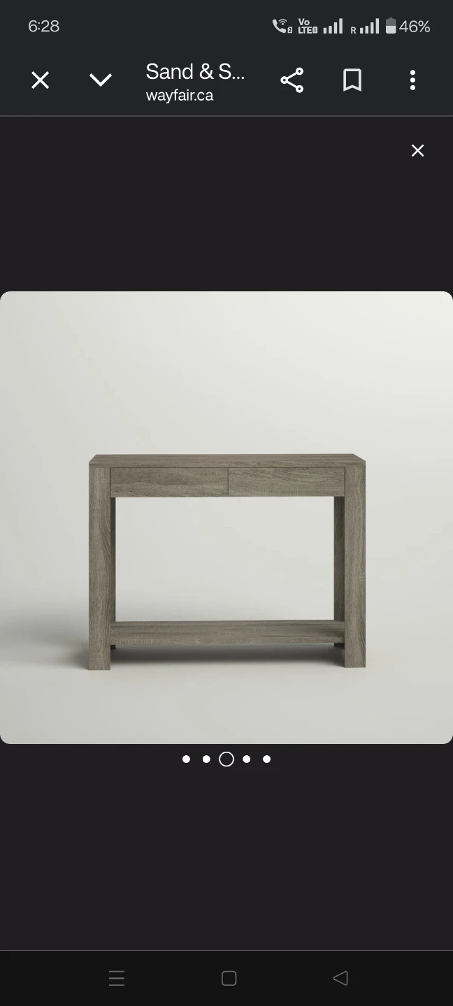 Sardinia 40'' Console Table - photo 5