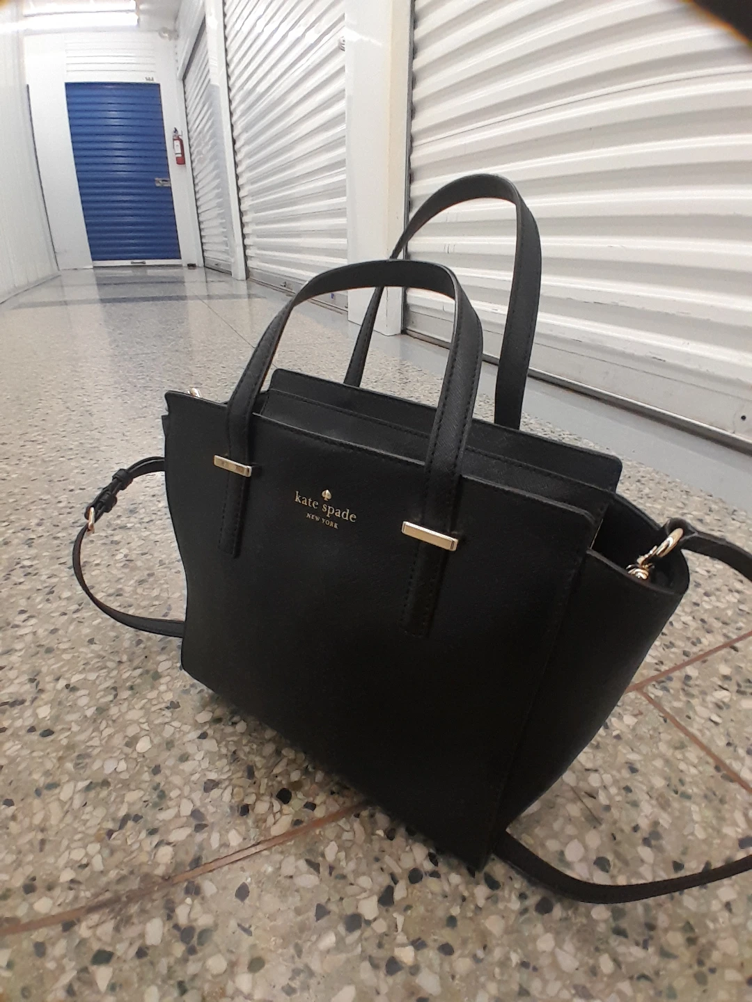 Kate Spade Black Handbag Portable Mini  Size 25 X 23 CM - photo 5