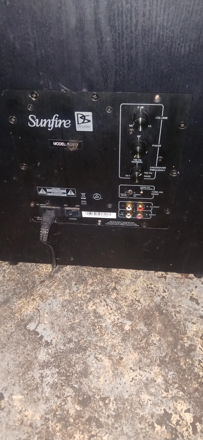 Sunfire SDS12 Dynamic Series Subwoofer - photo 3
