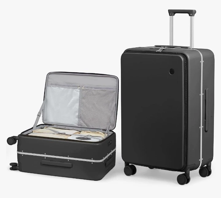 26" Grey Hardshell Spinner Suitcase - photo 2