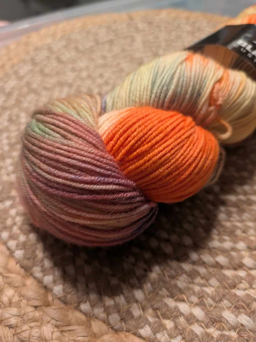 Black Cat Custom Yarn Skein Merino - photo 4