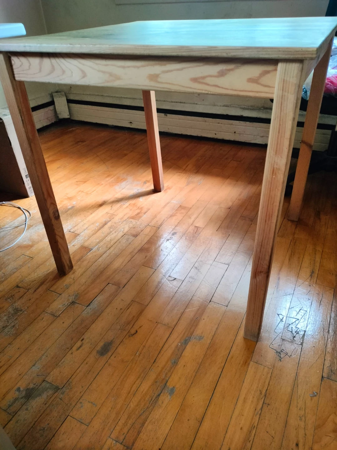 IKEA INGO Solid Pine Table – Compact Dining / Desk / DIY Project - photo 5