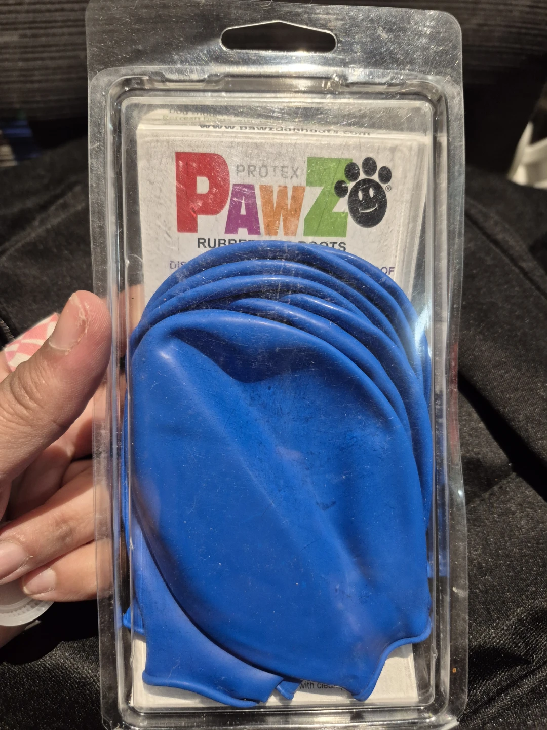 Protex Pawz Rubber Dog Boots, Medium