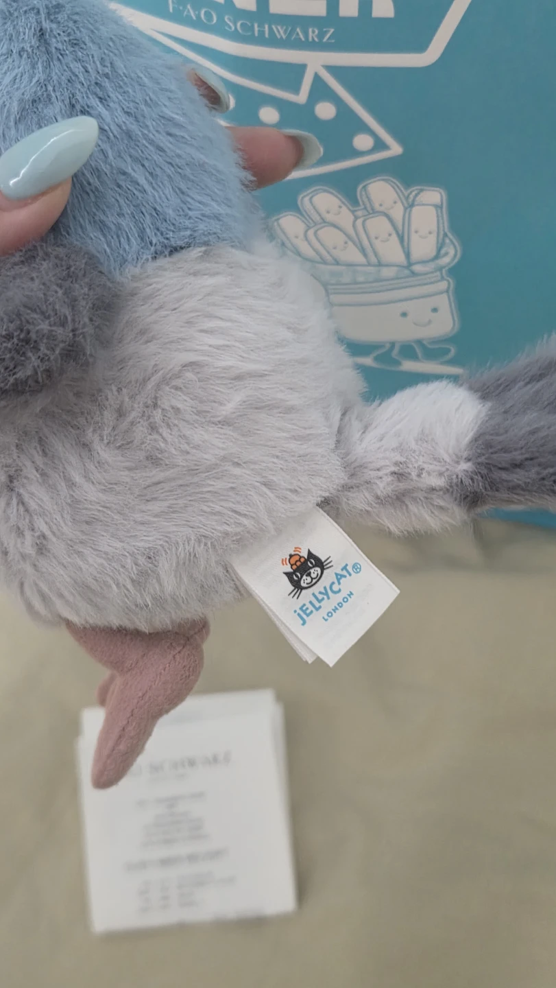 [Brand New] NYC Exclusive Jellycat Strutton Pigeon Bag Charm - photo 3