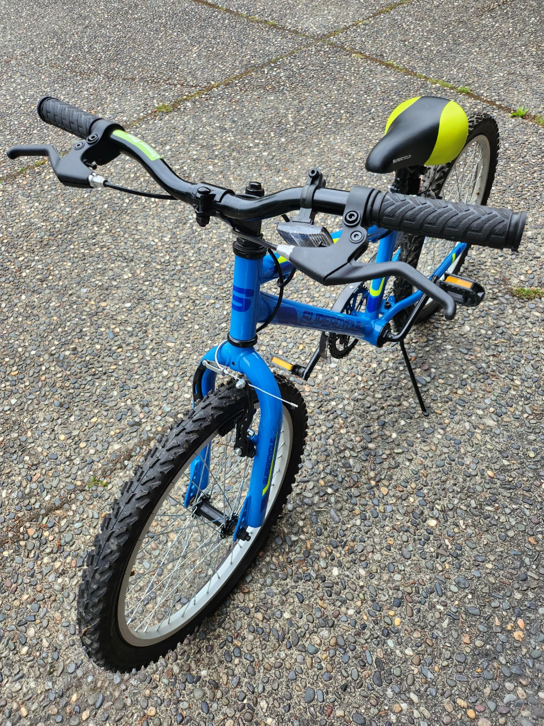 Supercycle 20" Kids Bicycle Blue