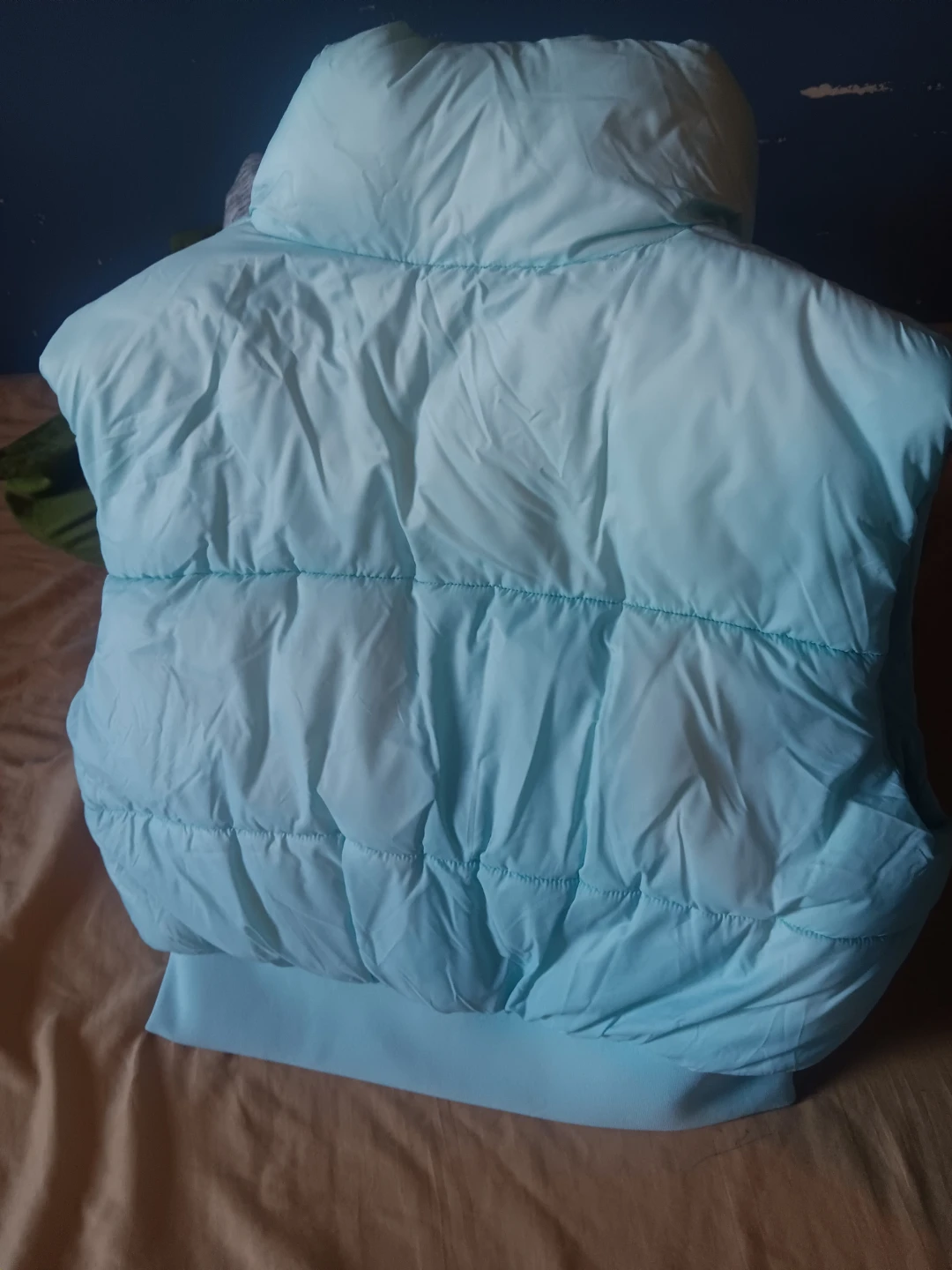 Victoria's Secret PINK Light Blue Puffer Vest - photo 2