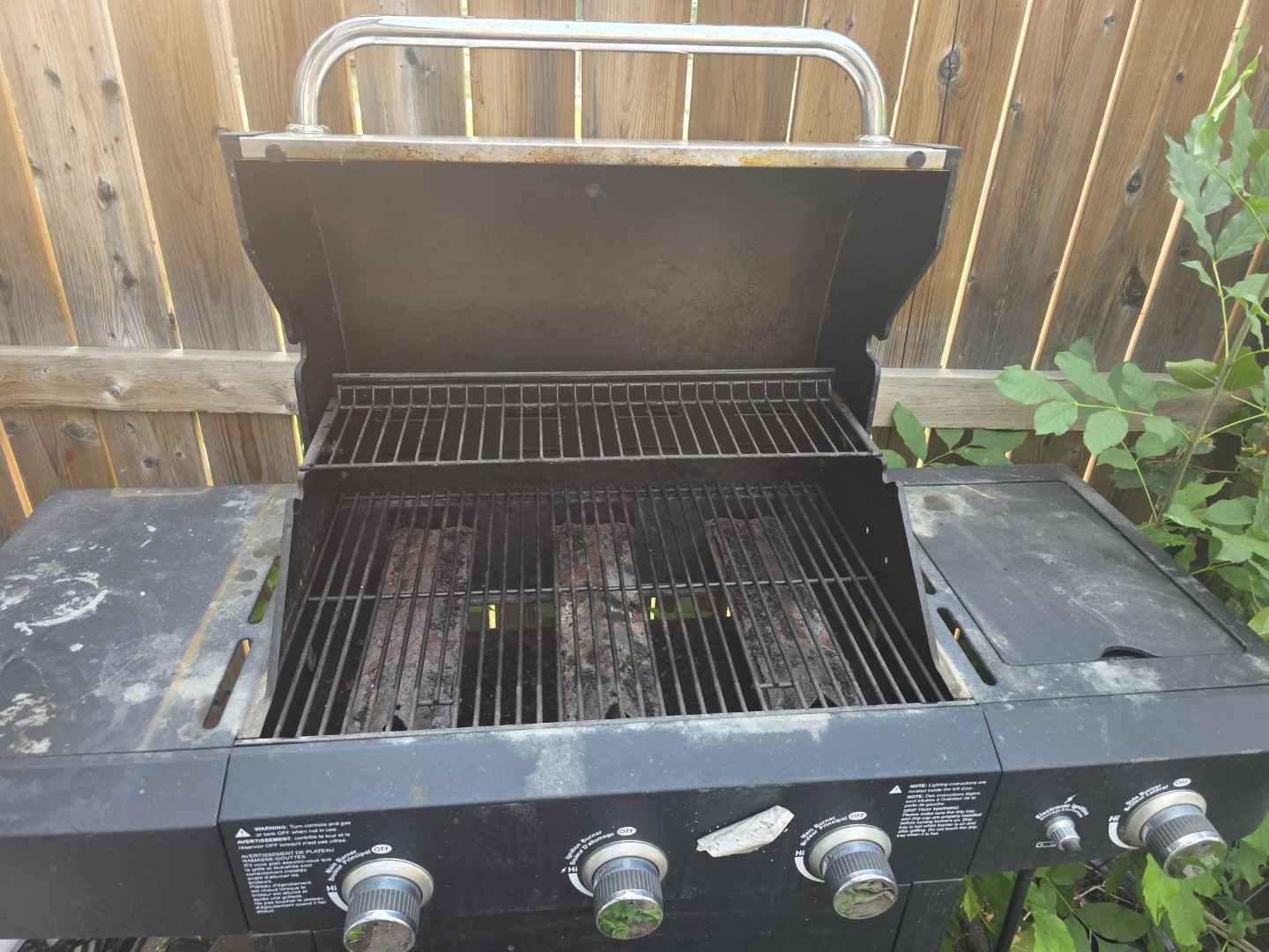 Triton 3-Burner Gas BBQ with Side Burner - photo 2