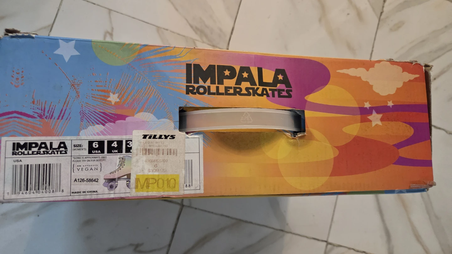 Impala Sidewalk Quad Roller Skates Pastel Fade Women's Size 6 - photo 5