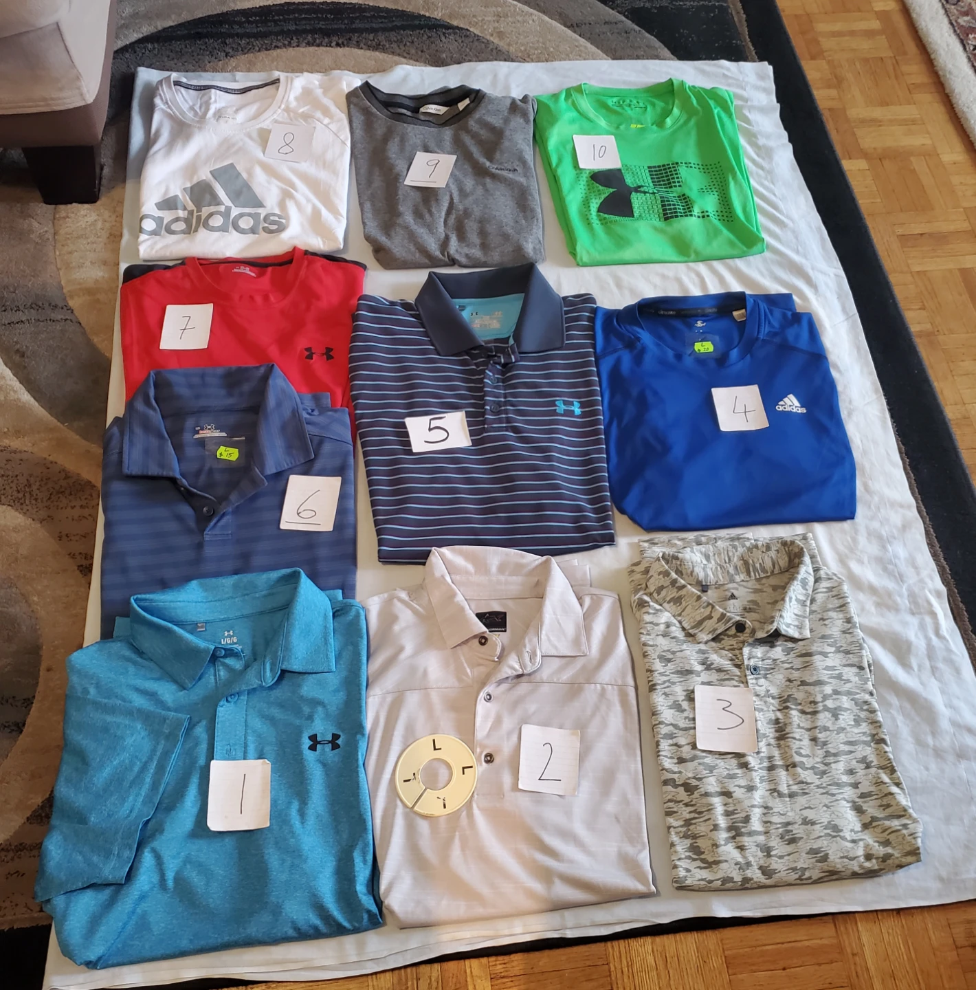 Men's T'Shirts/ Shirts and Vest Size M/ L/ XL & XXL