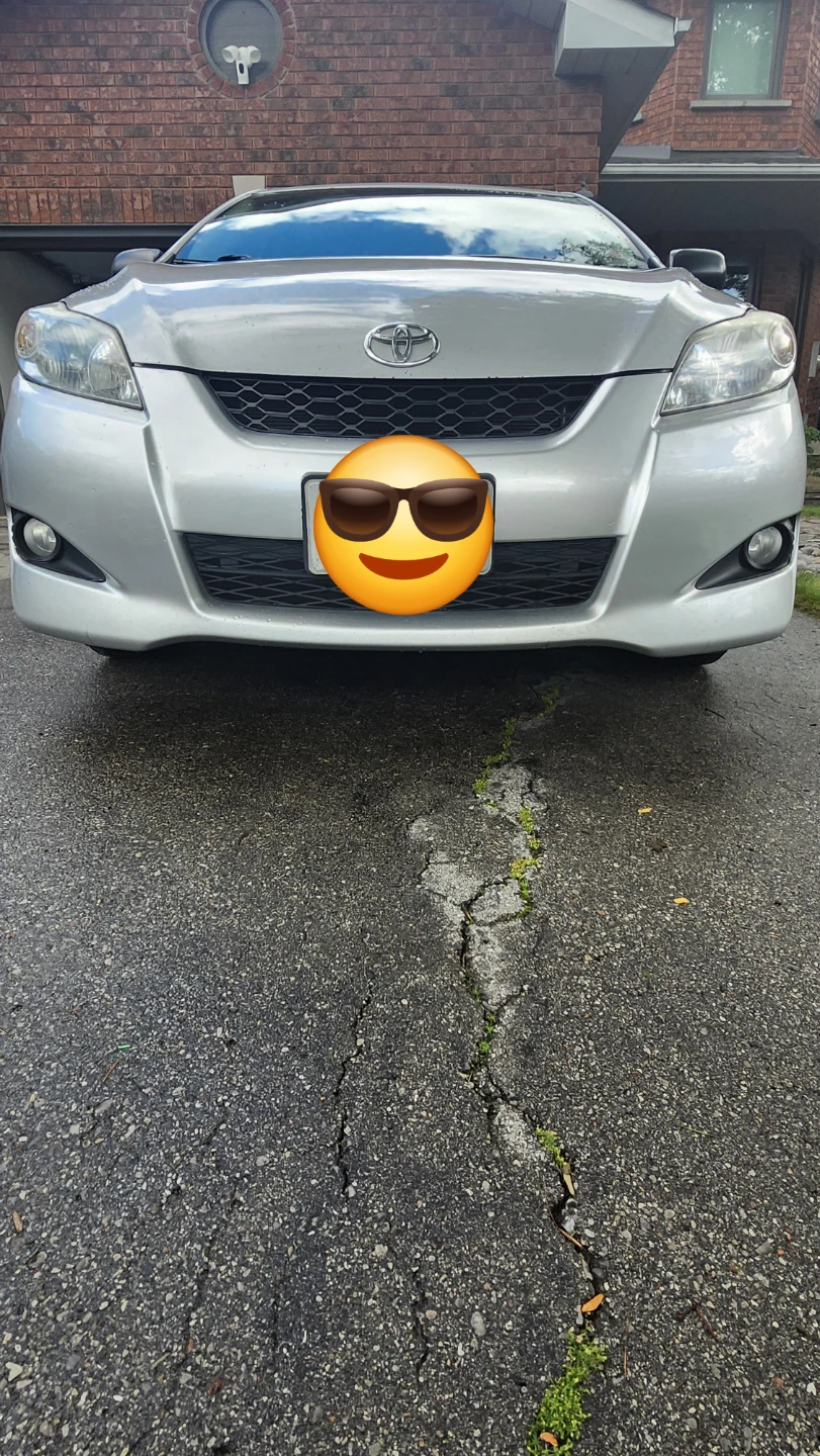 2010 Silver Toyota Matrix 4 door Wagon