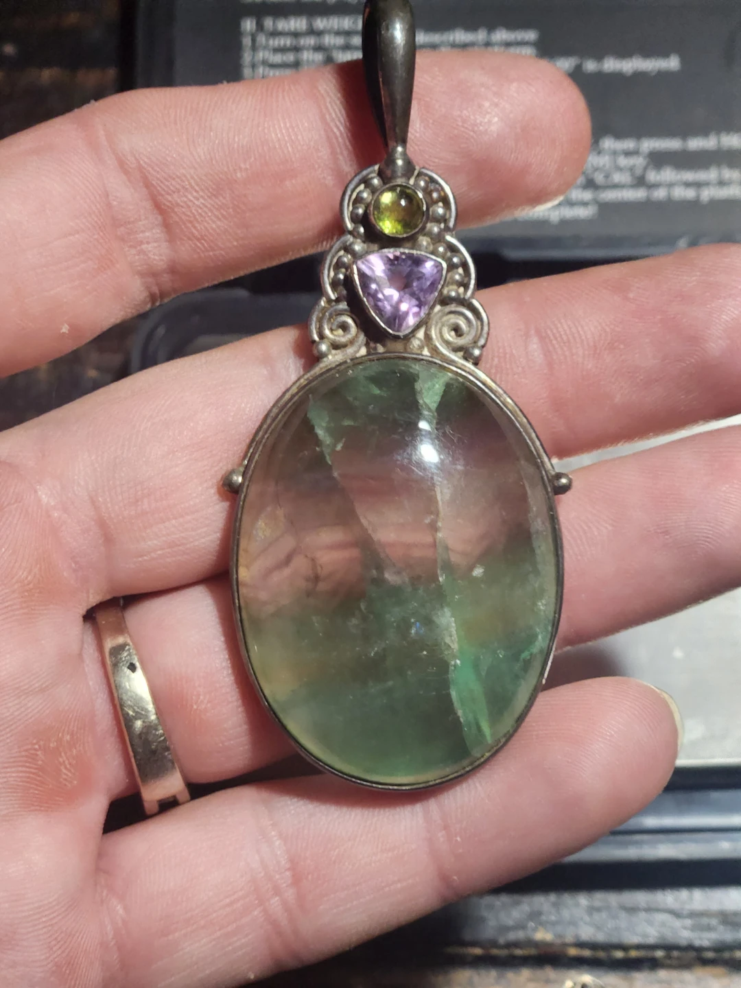 Sajen 925 Silver Multi-Stone Pendant - photo 3