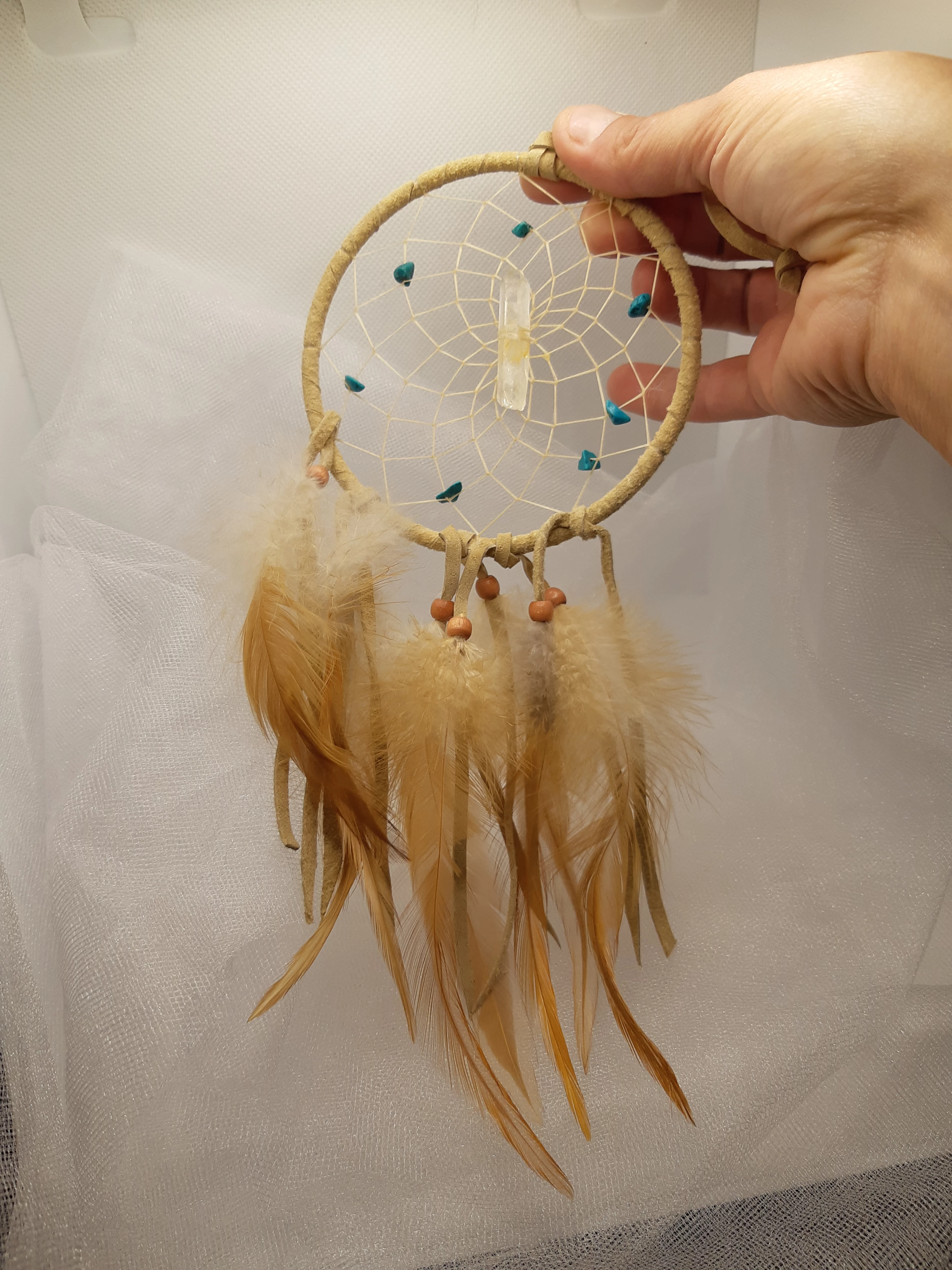 4" Vision Seeker Dreamcatcher (Brown)