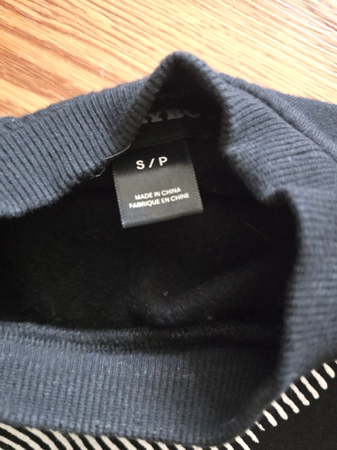 Black Playboy Cropped Sweatshirt - photo 4