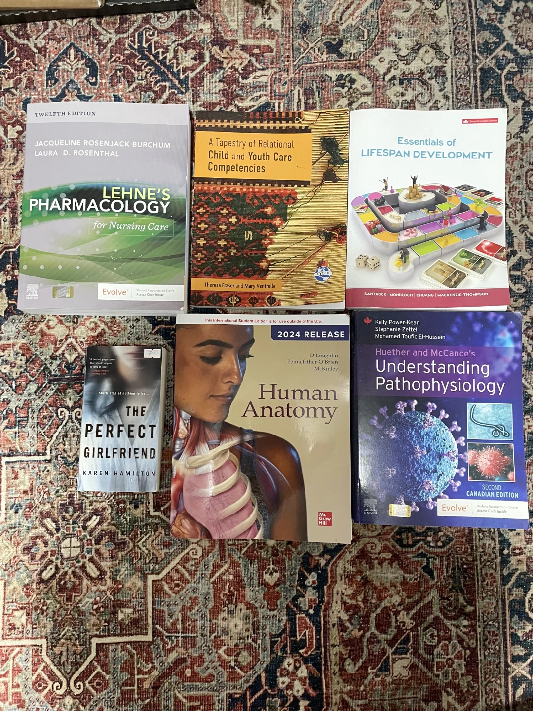 Selection of Nursing and Science Textbooks