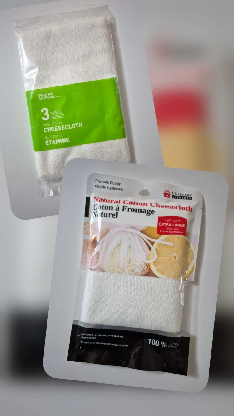 2 New Packs Cheesecloth (2 for $5)