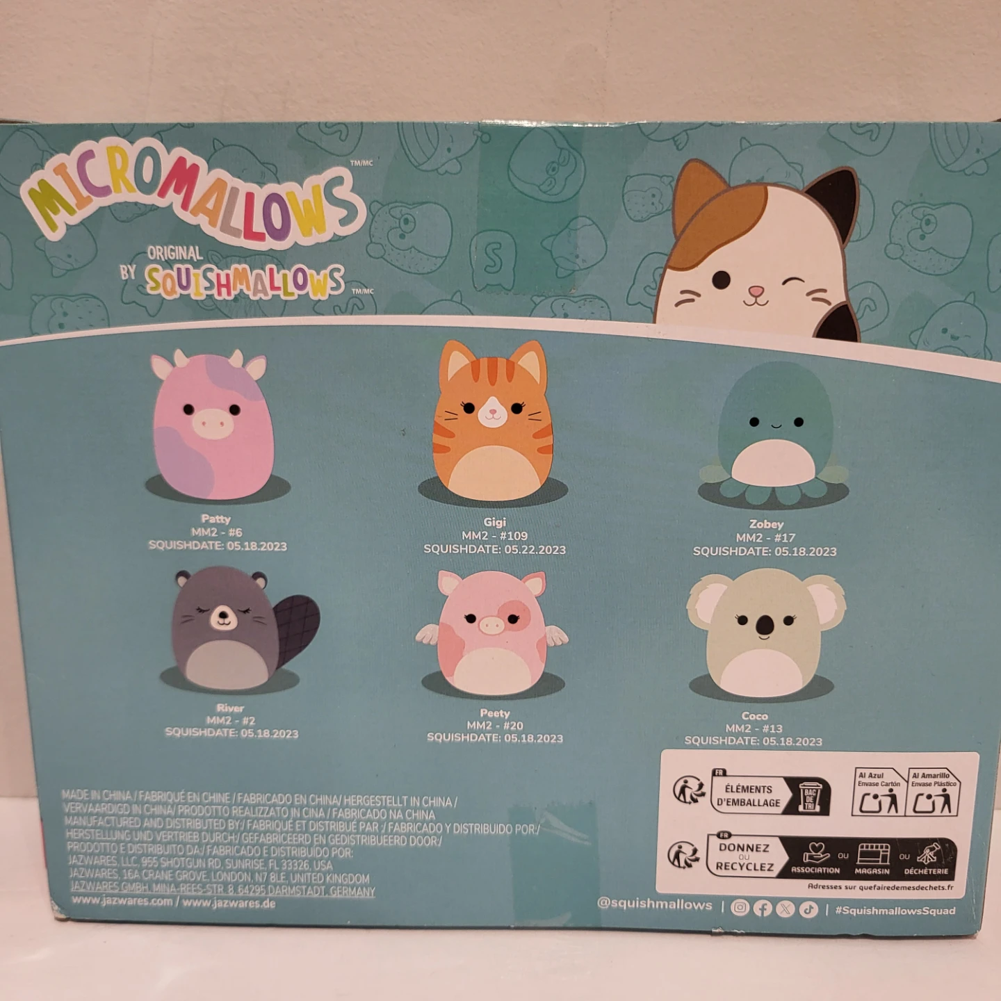 Micromallows Squishmallows Plush Toy Set - photo 3