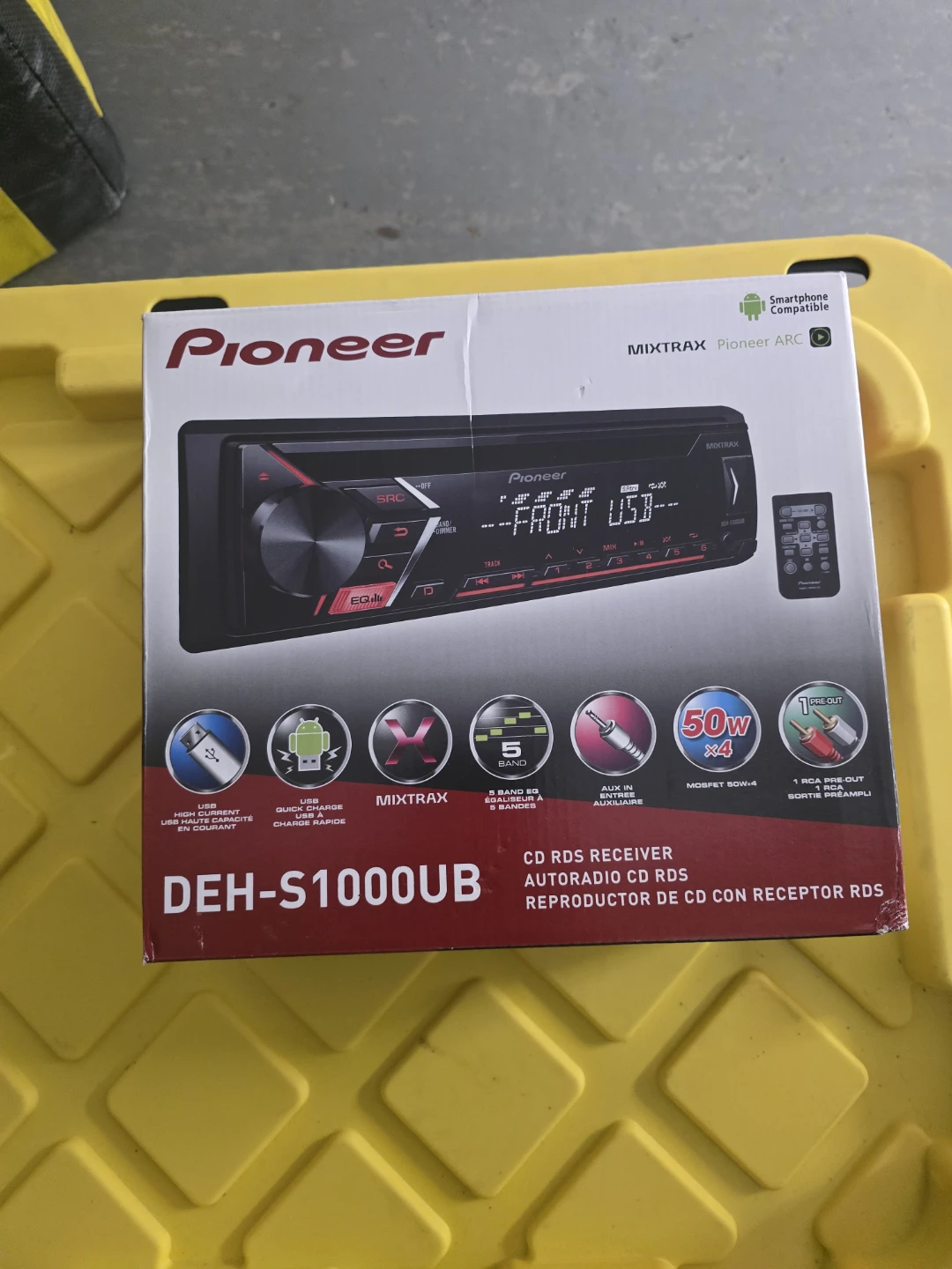Pioneer DEH-S1000UB CD RDS Receiver