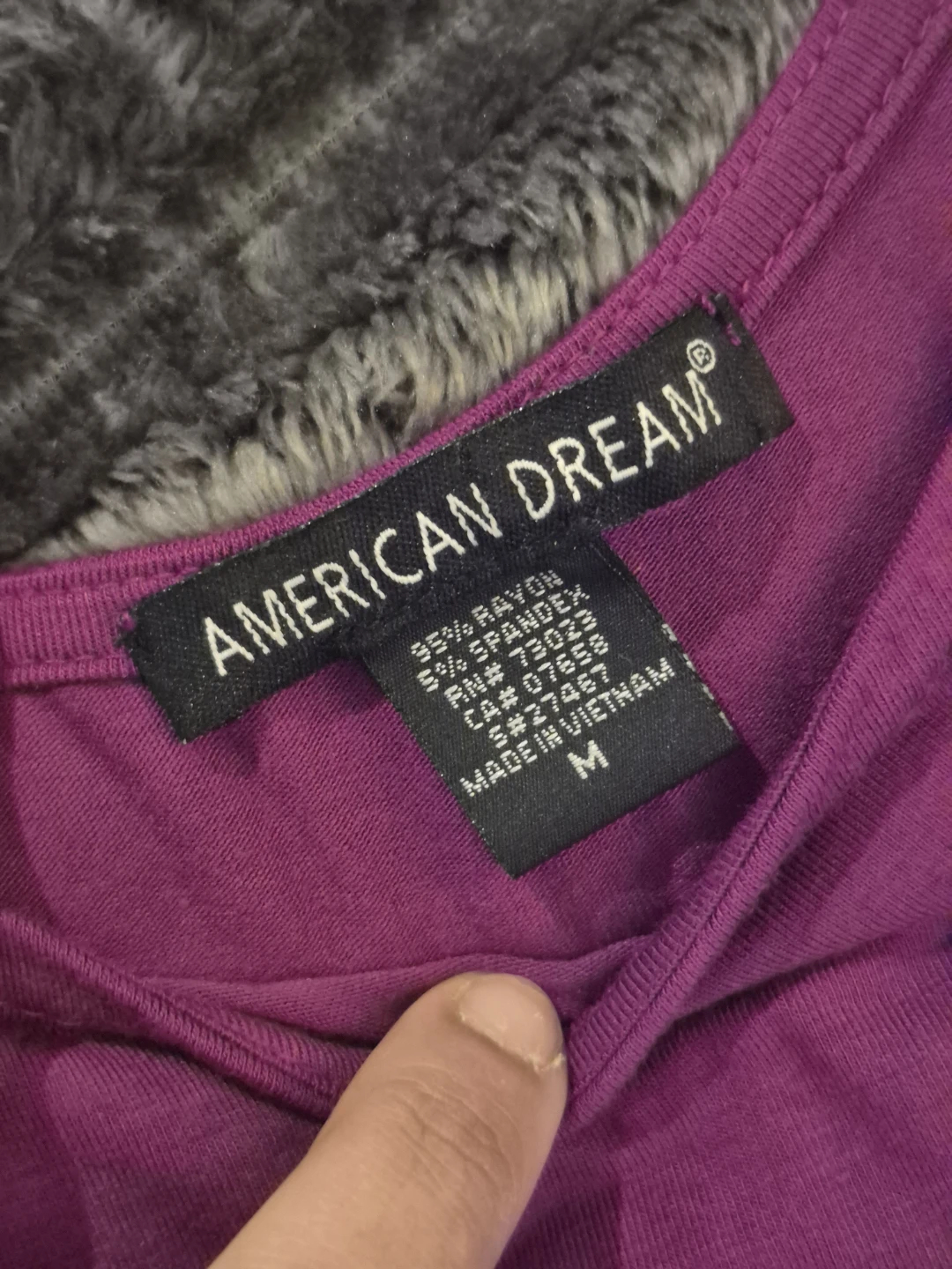 American Dream Purple Top